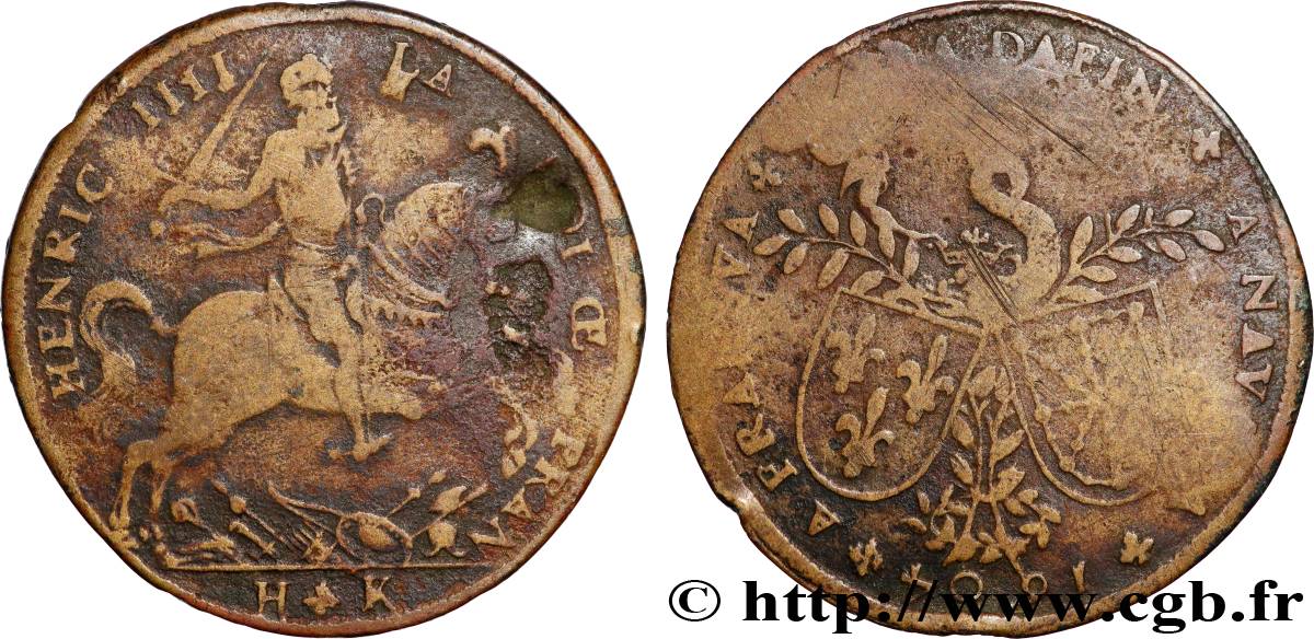 DAUPHINÉ - LOUIS, DAUPHIN (futur LOUIS XIII) LOUIS, DAUPHIN (futur LOUIS XIII) B+