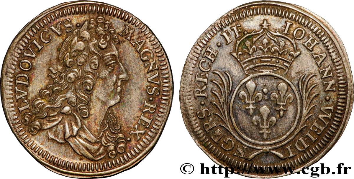 ROUYER - X. NUREMBERG JETONS AND TOKENS Louis XIV AU