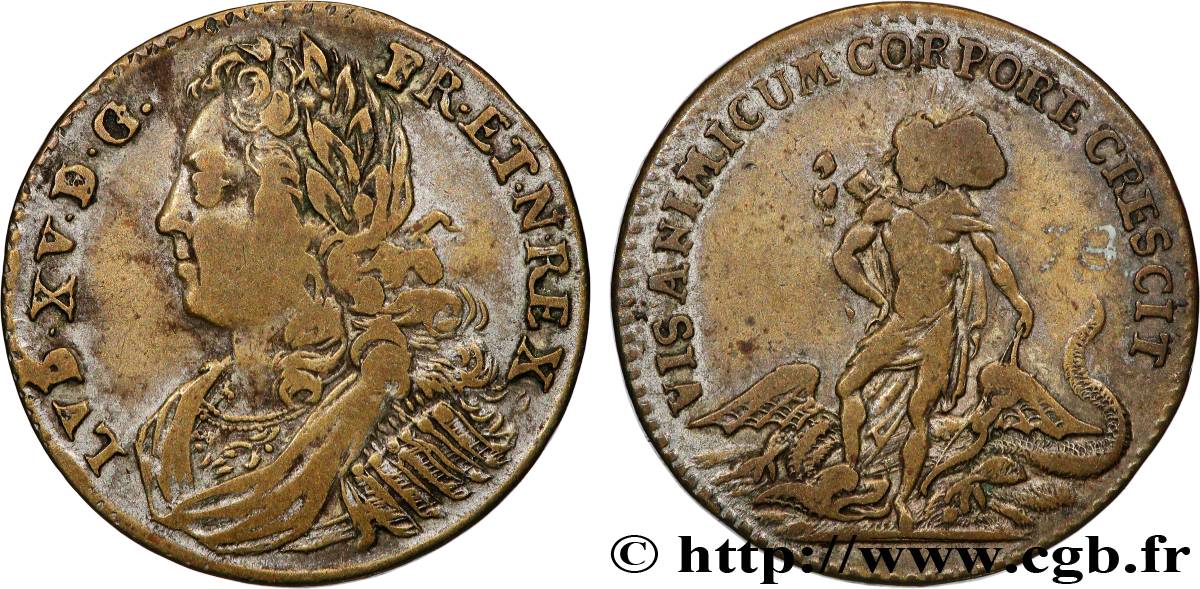 ROUYER - X.JETONS DE NUREMBERG LOUIS XV DIT LE BIEN AIMÉ S