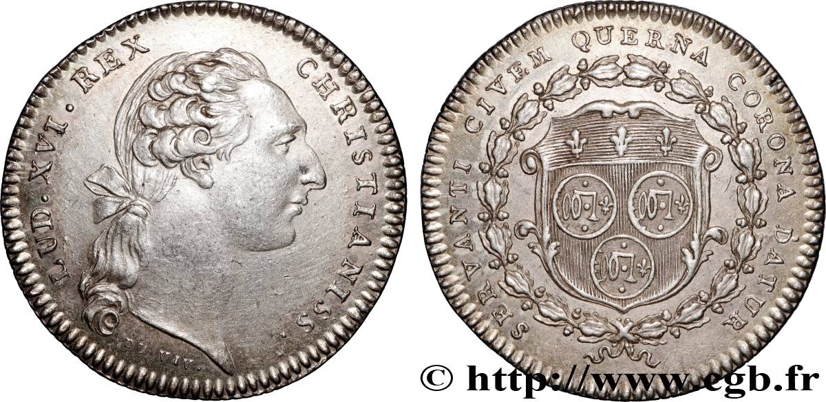 CHARTRES AND THE PAYS CHARTRAIN LOUIS XVI XF/AU
