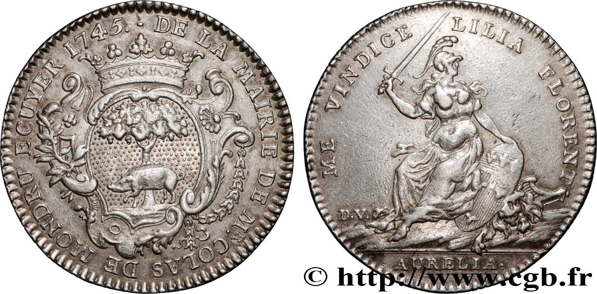 ORLÉANAIS - Noblesse et villes Pierre-Édouard Colas de Mondru, maire d’Orléans fVZ/SS