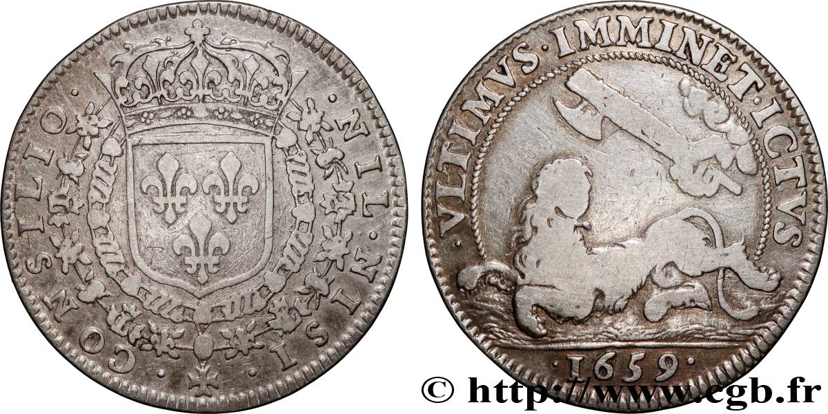 CONSEIL DU ROI / KING S COUNCIL Combats pour Dunkerque XF/VF