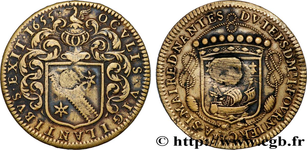 NANTES (ALDERMANS AND MAYORS OF...) Jean Fournier, sieur de la Pinsonnière VF