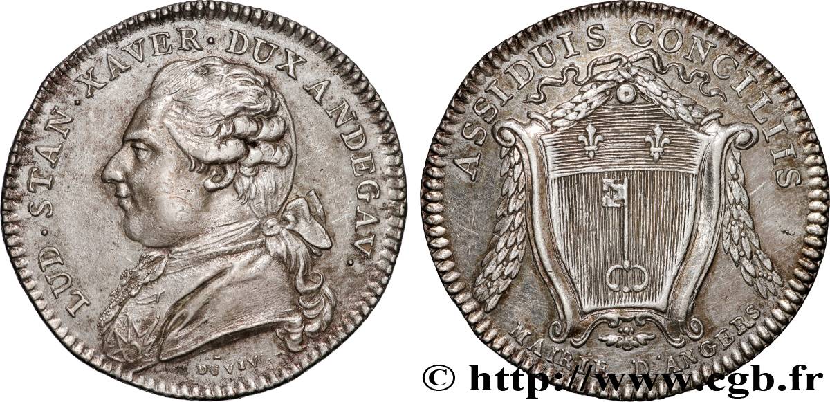 ANJOU - GENTRY Louis-Stanislas-Xavier, duc d’Anjou AU/AU