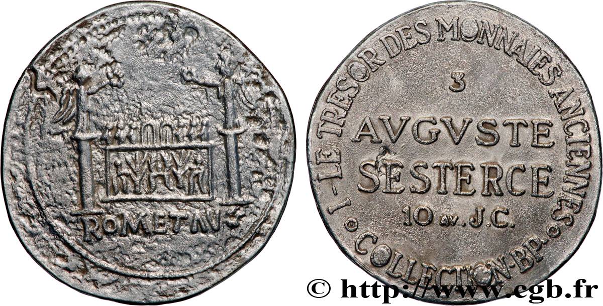 Jetons BP AVGVSTE - Sesterce - n°3 TTB