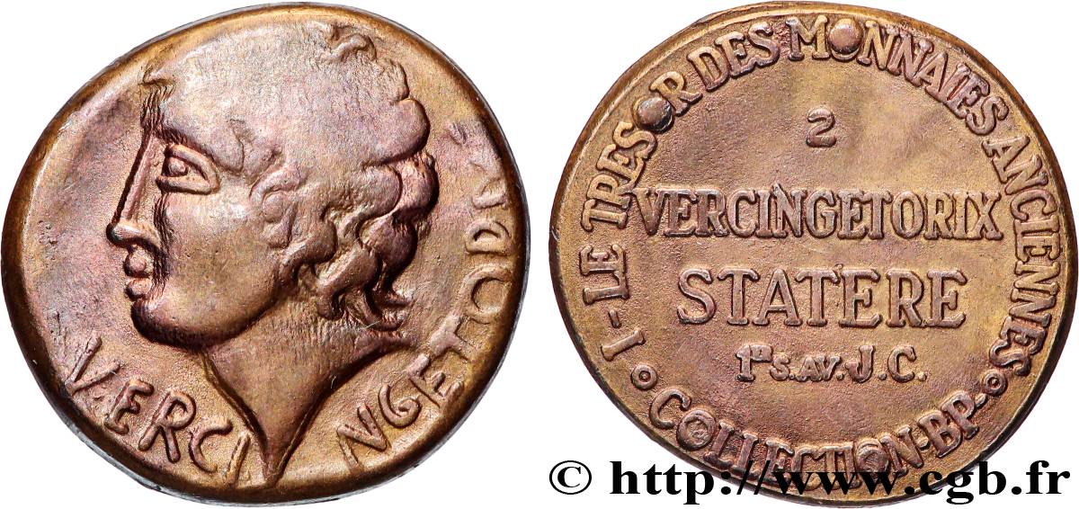 Jetons BP Médaille, Vercingétorix, Statère - n°2 q.SPL