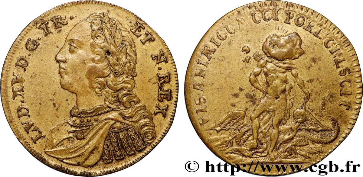 ROUYER - X.JETONS DE NUREMBERG LOUIS XV DIT LE BIEN AIMÉ BB