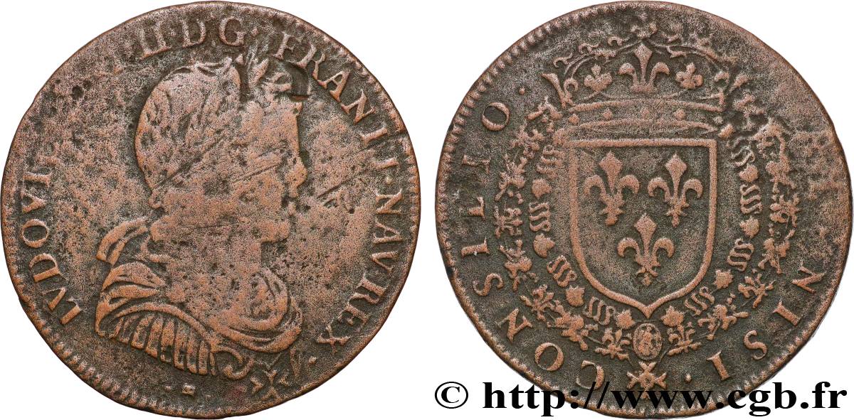 CONSEIL DU ROI Louis XIV TB