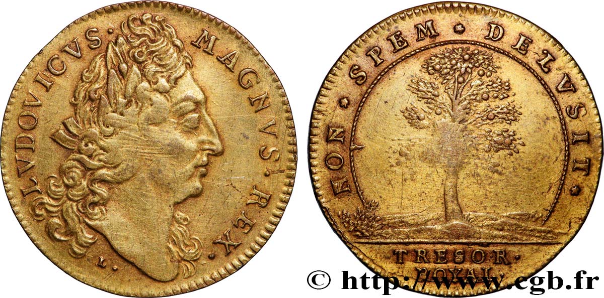 TRÉSOR ROYAL Louis XIV TTB