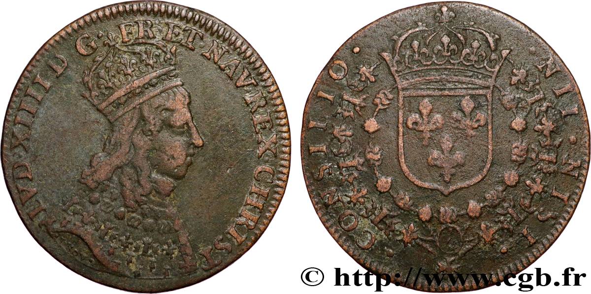 CONSEIL DU ROI / KING S COUNCIL Louis XIV VF