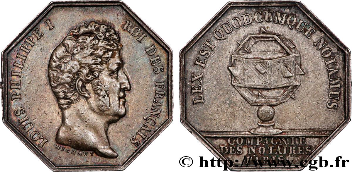 NOTAIRES DU XIXe SIECLE Notaires de Paris (Louis-Philippe) XF