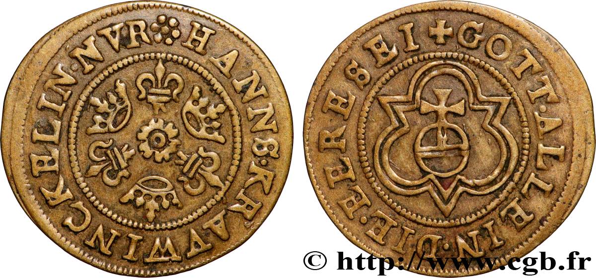 ROUYER - X. NUREMBERG JETONS AND TOKENS Jeton de compte AU