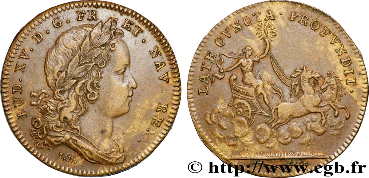 LOUIS XV DIT LE BIEN AIMÉ Émission de 1715 TTB