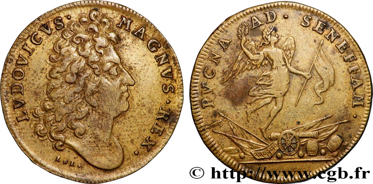LOUIS XIV LE GRAND ou LE ROI SOLEIL La bataille de Seneffe TTB
