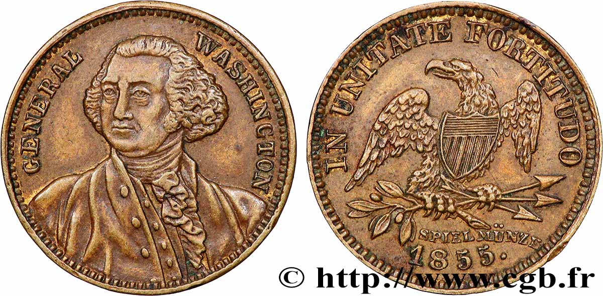 ÉTATS-UNIS D AMÉRIQUE Général Washington q.SPL