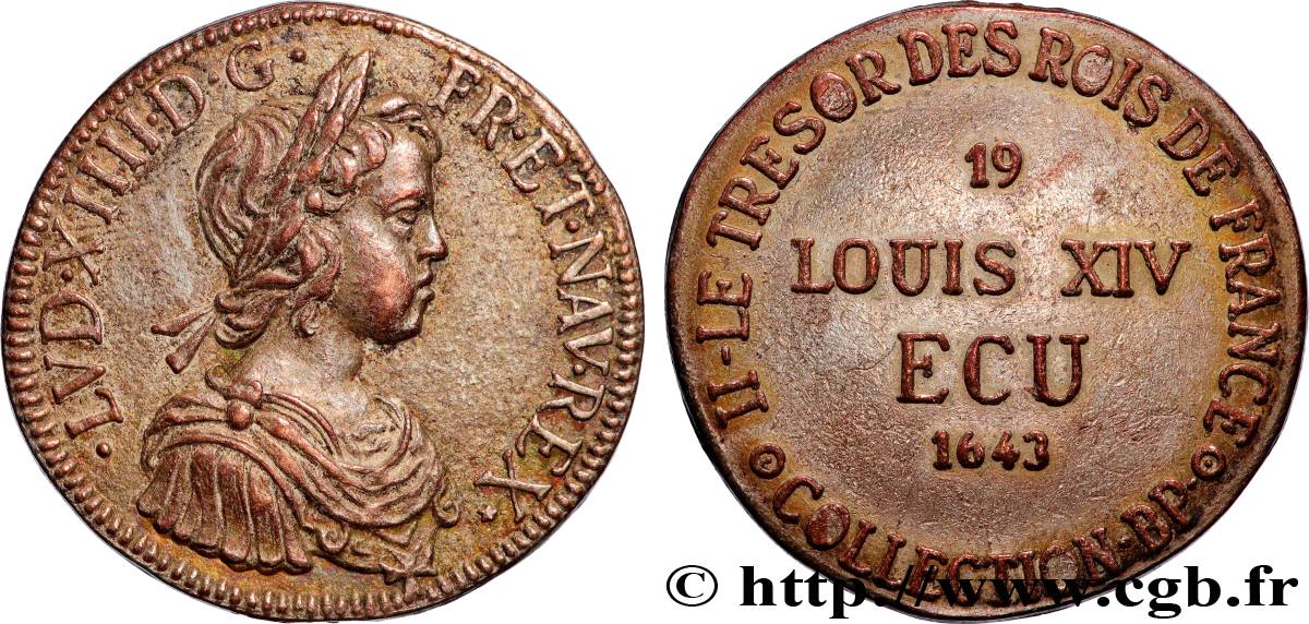 Jetons BP LOUIS XIV - Ecu - n°19 AU