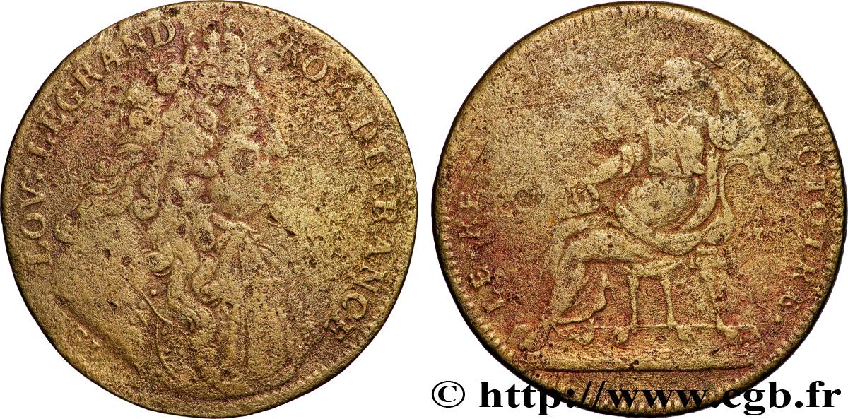 LOUIS XIV THE GREAT or THE SUN KING Paix de Ratisbonne F