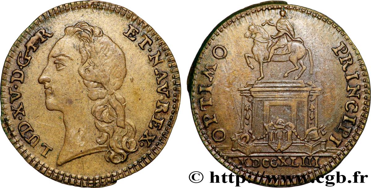 BORDEAUX Statue de Louis XV à Bordeaux SS