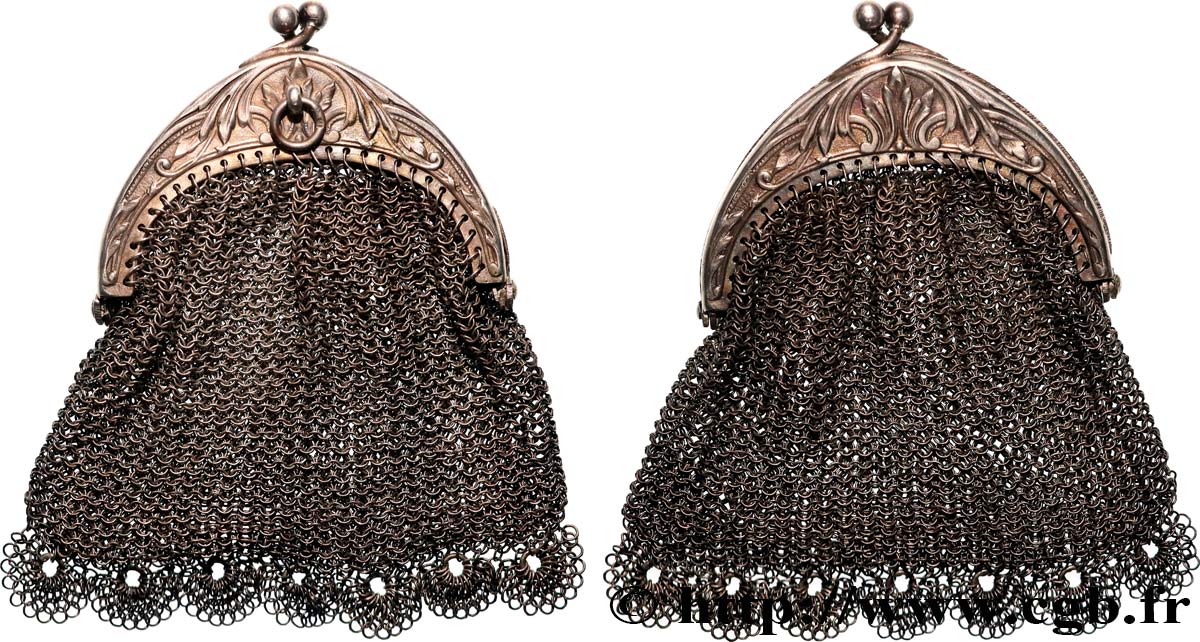 LOUIS-GELDBÖRSEN, GELDBÖRSEN Porte-louis en maille fVZ