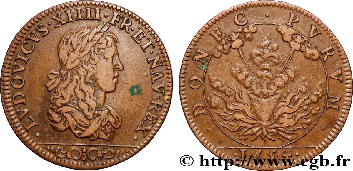 LOUIS XIV LE GRAND ou LE ROI SOLEIL Donec Purum AU