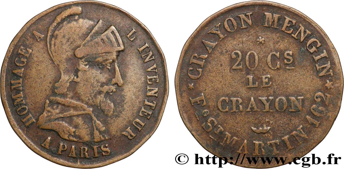 INDUSTRIE DU BOIS Crayon Mengin - 20 centimes le Crayon TTB