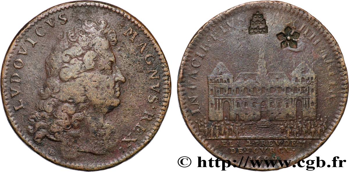 PARIS - ILE DE FRANCE Henry de Fourcy, Comte de Chessy, prévôt, Contremarqué fSS/S