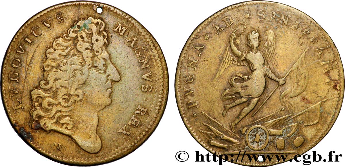 LOUIS XIV LE GRAND ou LE ROI SOLEIL La bataille de Seneffe BB/q.BB