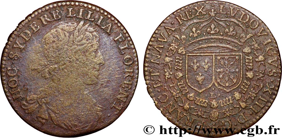 LOUIS XIII THE JUST Fleurissent les lys F/VF
