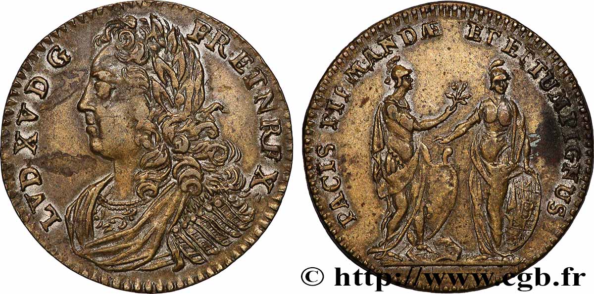 LOUIS XV THE BELOVED La prise de Fontarabie (pays Basque) XF
