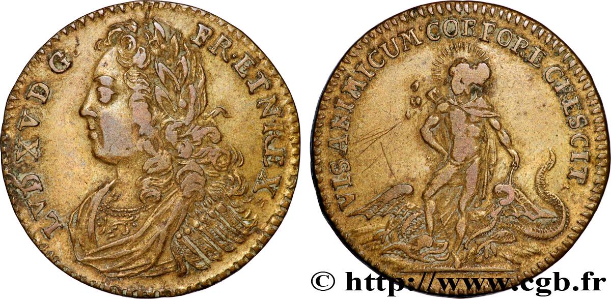 ROUYER - X. JETONS DE NUREMBERG LOUIS XV DIT LE BIEN AIMÉ XF