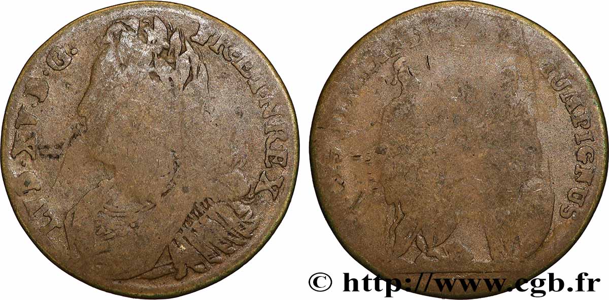 LOUIS XV THE BELOVED La prise de Fontarabie (pays Basque) VG