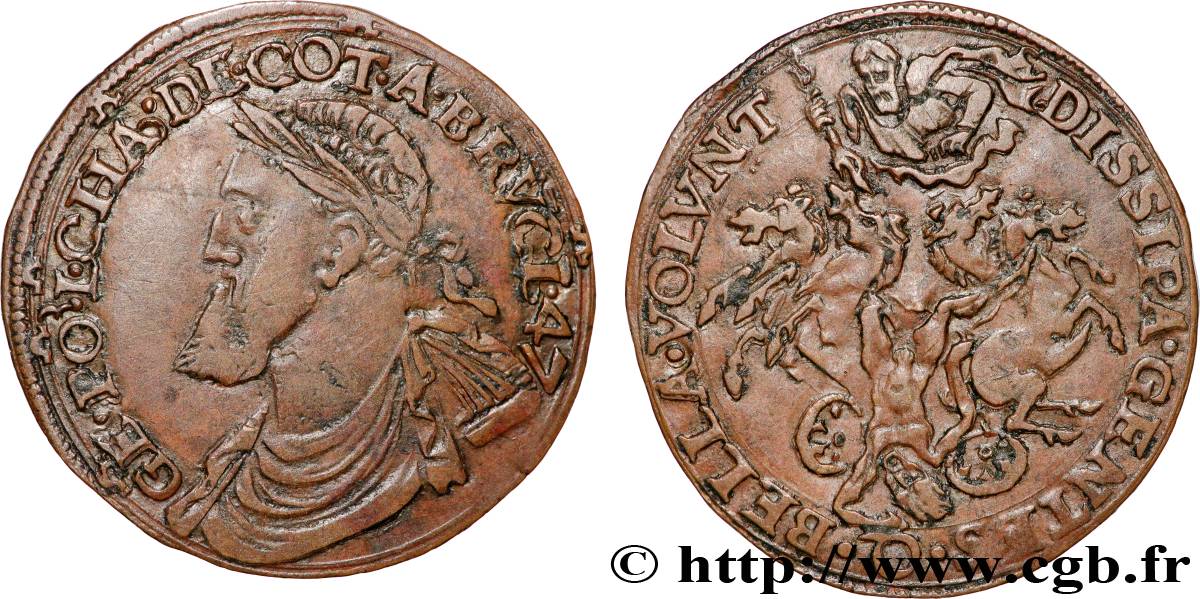 SPANISH NETHERLANDS - COUNTY OF FLANDERS - CHARLES V Accord entre Charles V, François Ier et le pape XF