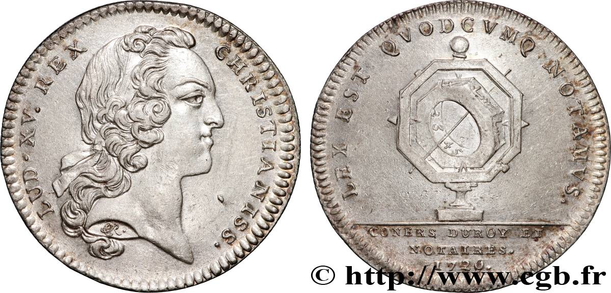 NOTAIRES ROYAUX Notaires de Paris, émission de 1741 - Louis XV AU