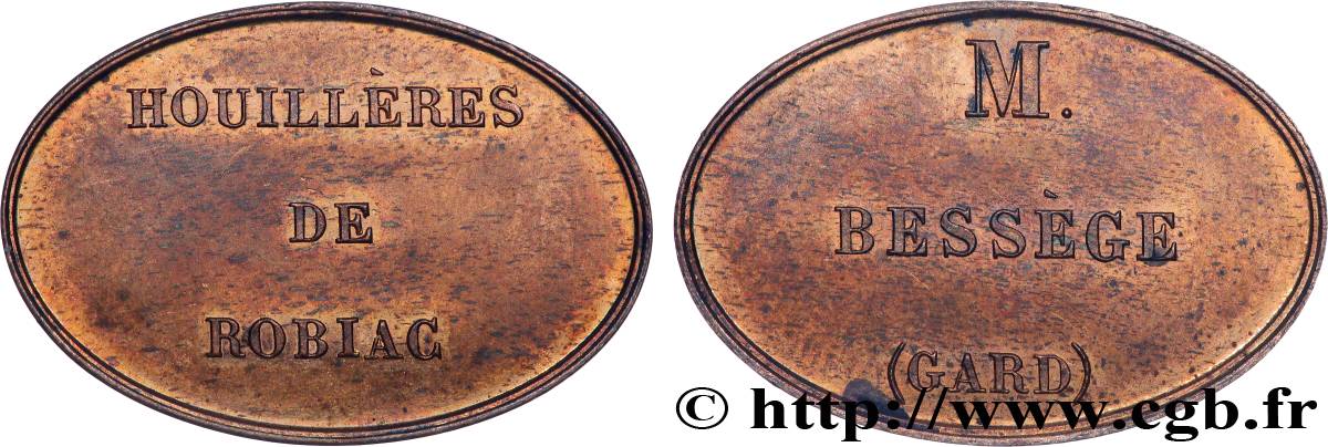 MINES ET FORGES Houillères de Robiac EBC