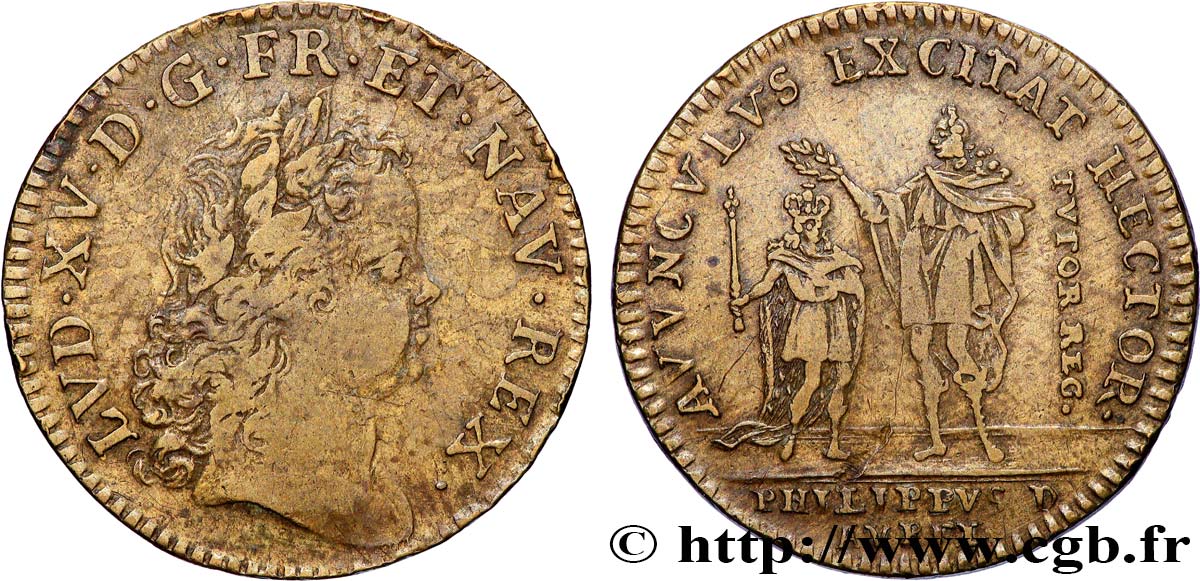 ORLÉANAIS - Nobility and towns Le régent Philippe d’Orléans VF/XF
