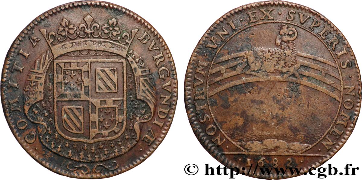 BOURGOGNE (ÉTATS DE ...) Naissance du petit-fils de Louis XIV BB