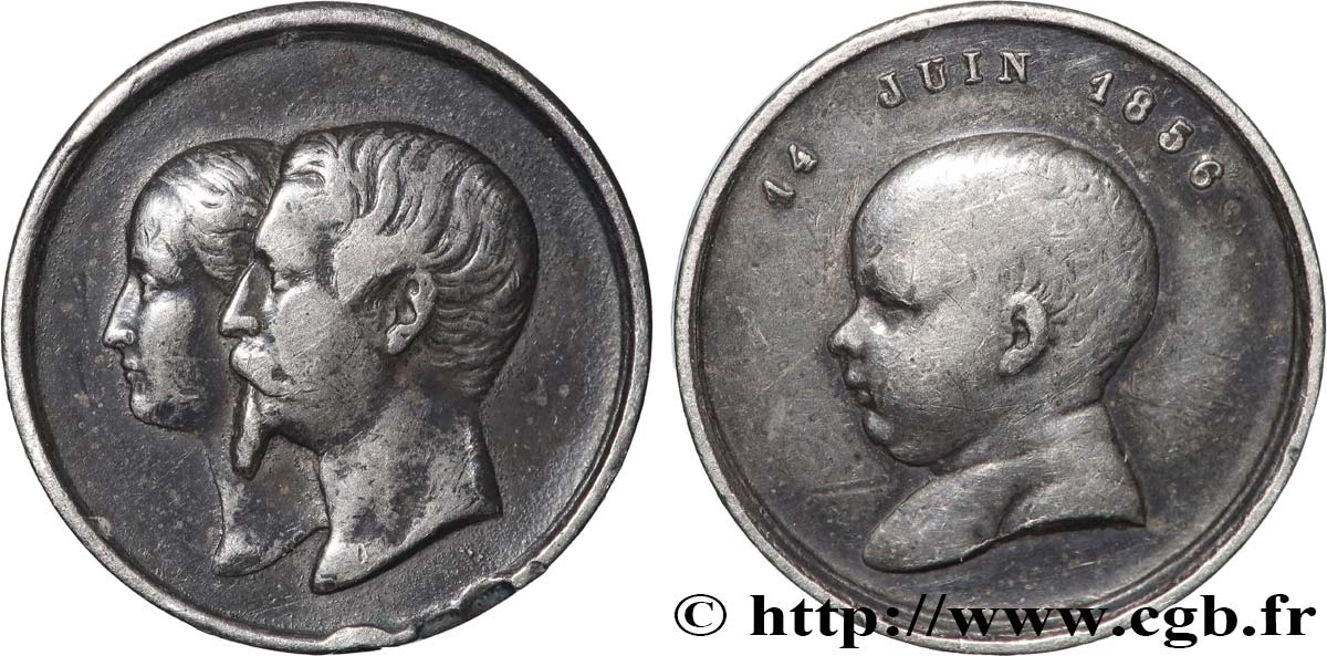 NAPOLÉON IV Quinaire de la Naissance BB