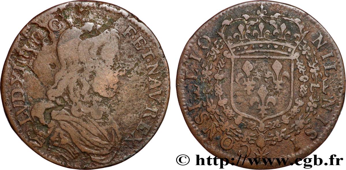 CONSEIL DU ROI Louis XIV MB