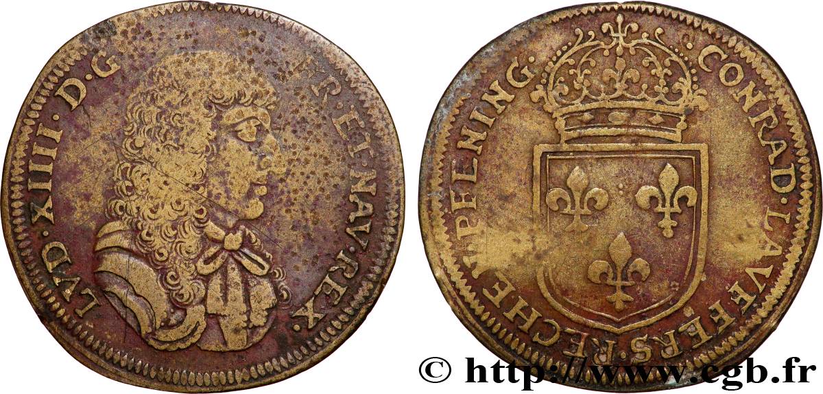 LOUIS XIV LE GRAND ou LE ROI SOLEIL Conrad Lauffer MB