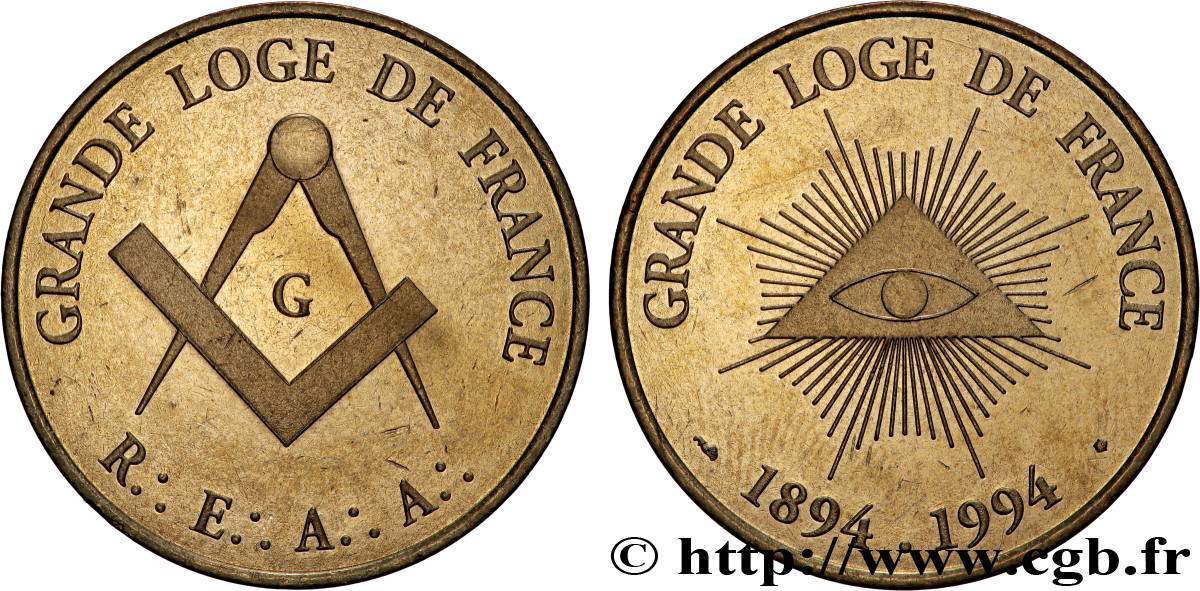FRANC - MAÇONNERIE GRANDE LOGE DE FRANCE  SUP