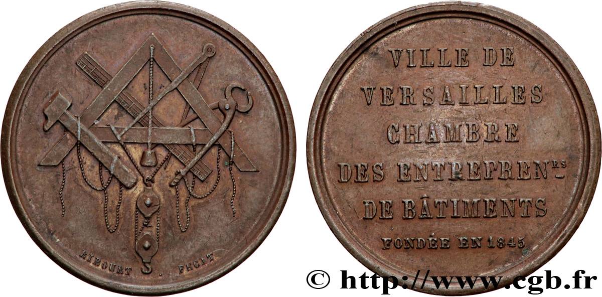 ASSOCIATIONS PROFESSIONNELLES - SYNDICATS ENTREPRENEURS DE BÂTIMENTS - VERSAILLES AU