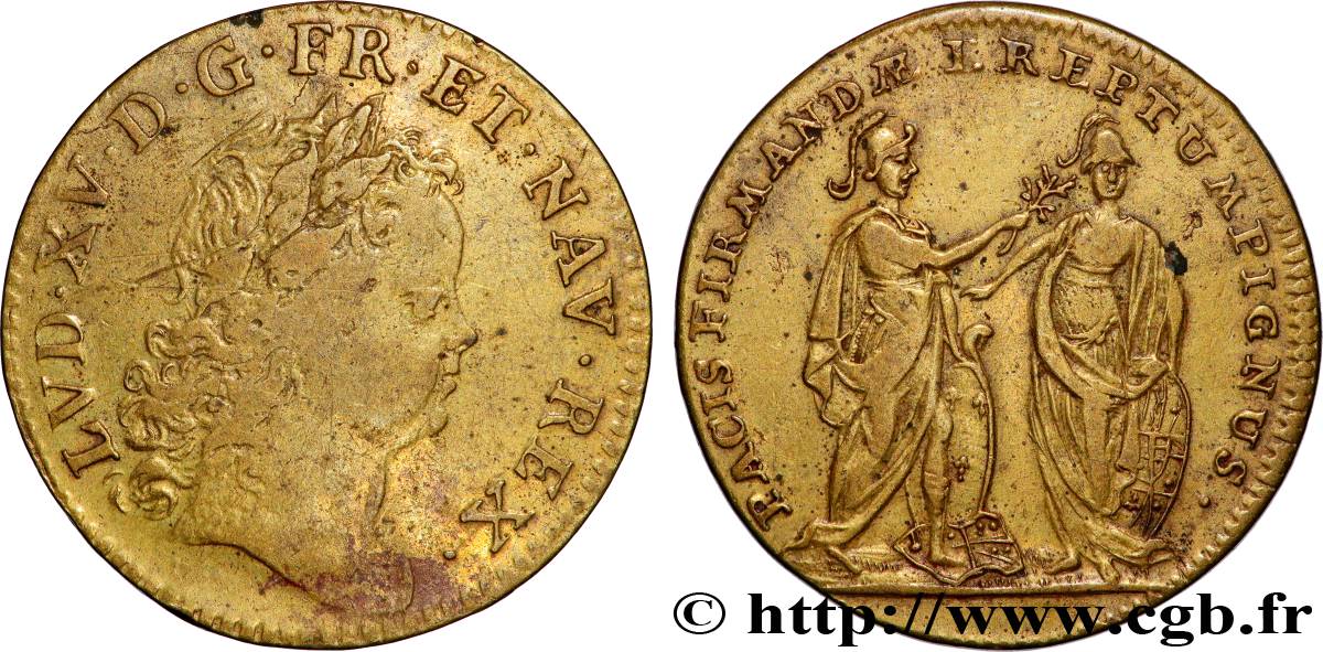 LOUIS XV THE BELOVED La prise de Fontarabie (pays Basque) VF/XF