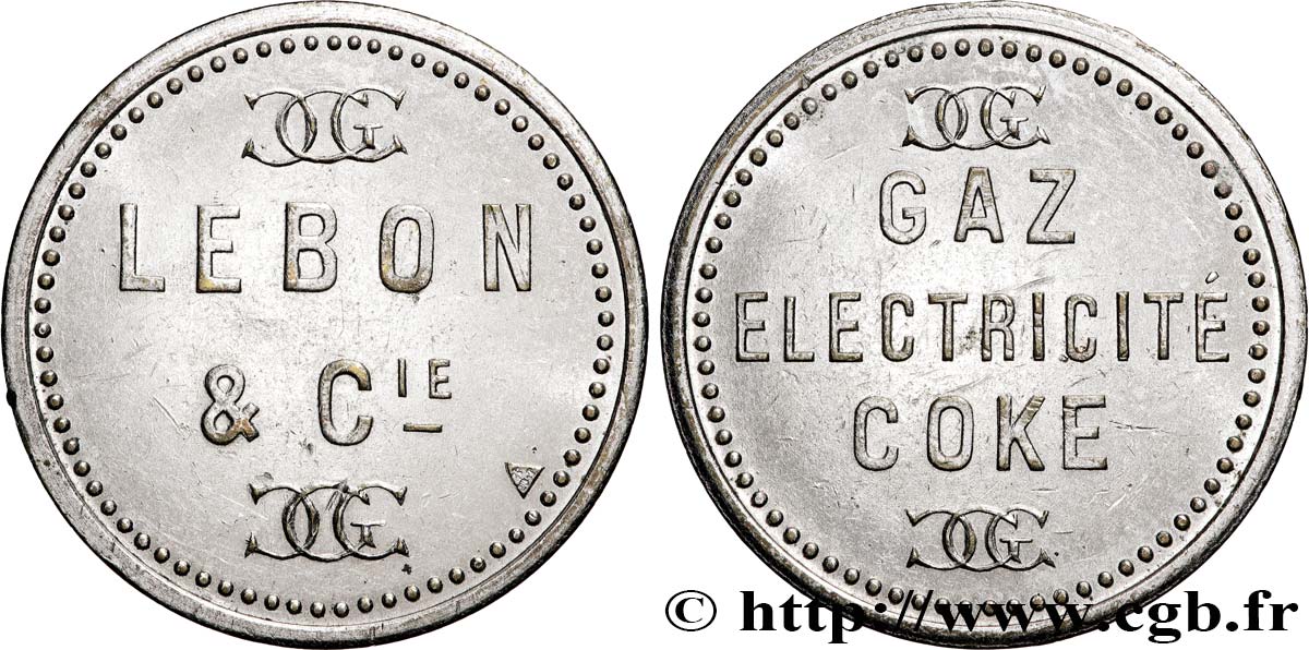 ALGÉRIE Jeton CCG Lebon & Cie - Alger TTB