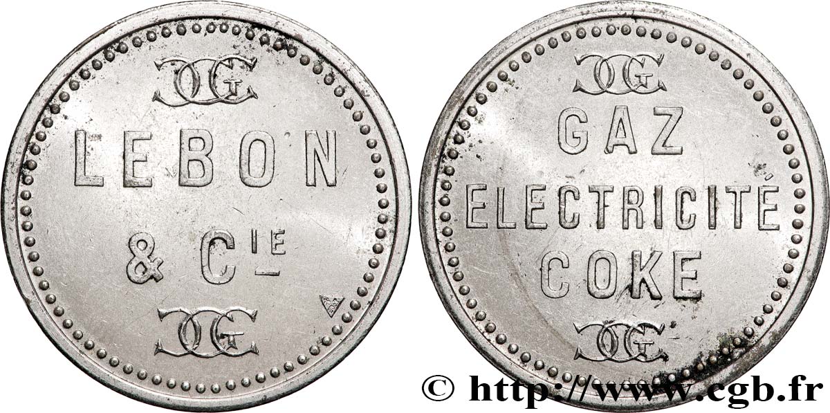 ALGÉRIE Jeton CCG Lebon & Cie - Alger TTB+