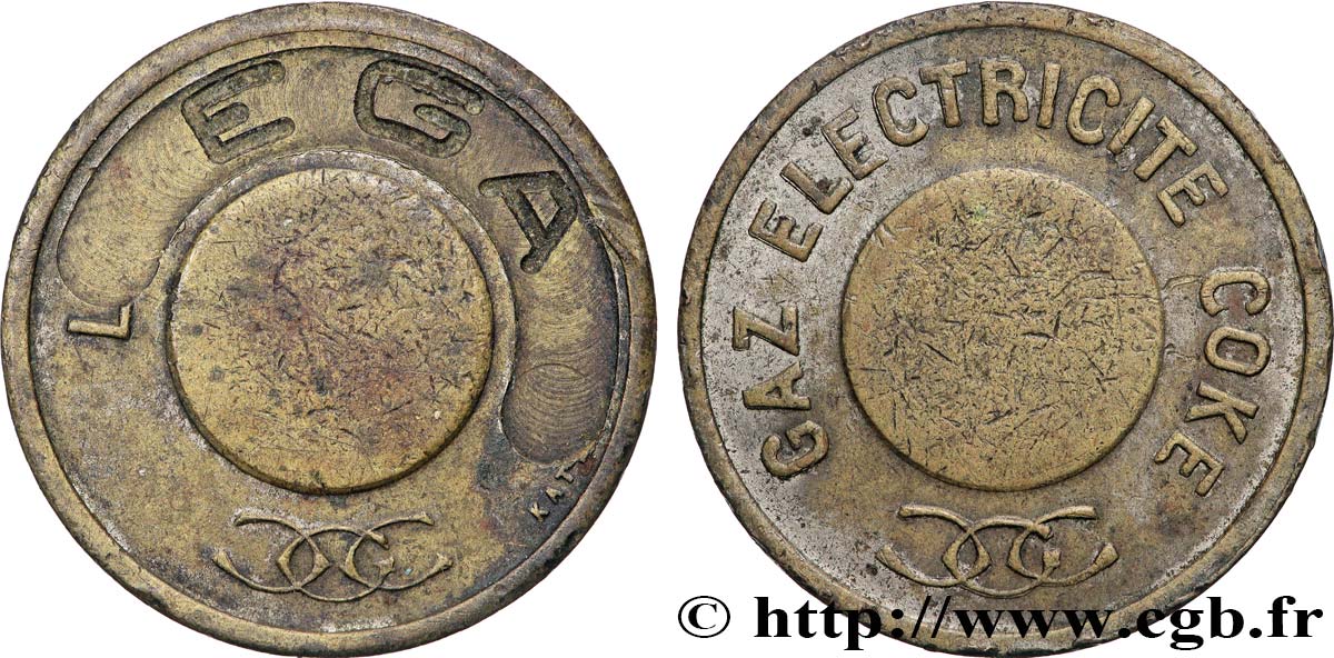 ALGÉRIE Jeton CCG Lebon & Cie - Alger TTB