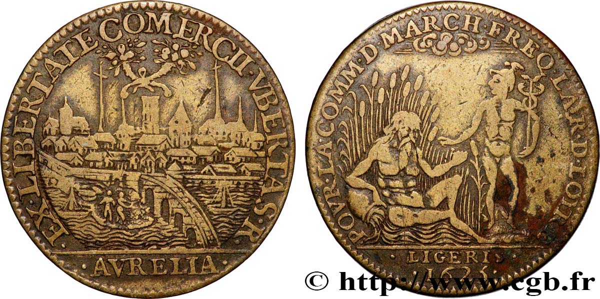 ORLÉANAIS - Nobility and towns Communauté des marchands de la Loire XF