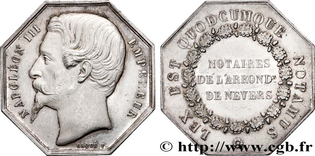 NOTAIRES DU XIXe SIECLE Notaires de Nevers (Napoléon III) AU