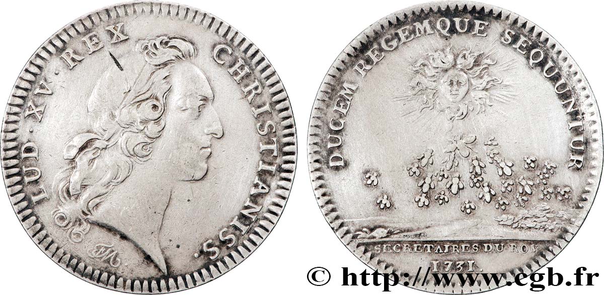 SECRÉTAIRES DU ROI Émission de 1740 TTB