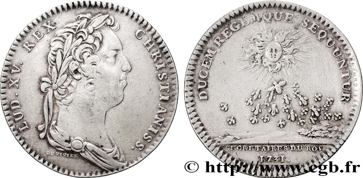 SECRÉTAIRES DU ROI Émission de 1731 SS