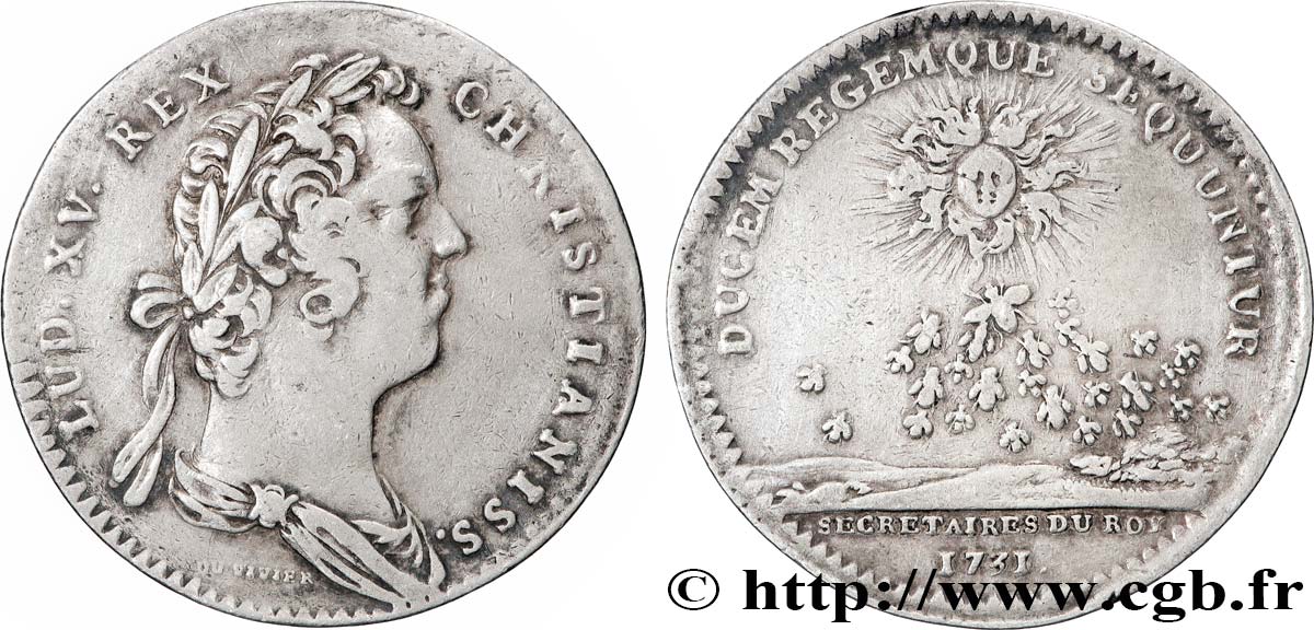 SECRÉTAIRES DU ROI Émission de 1731 TTB